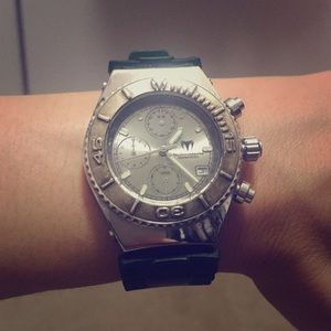 Stainless Steel TechnoMarine Watch with new bands